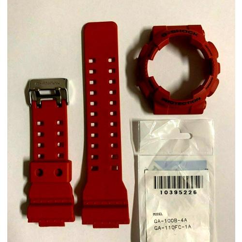 G-SHOCK カシオ GA-100B-4 CASIO ラバーバンド 純正ベルト ベゼル 