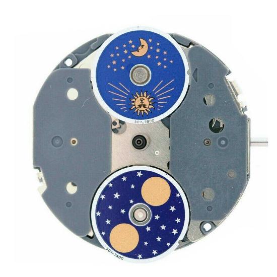 純正 腕時計用ムーブメント ミヨタ MIYOTA 6P90 クオーツ ムーブメント