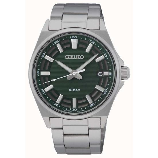 セイコー SEIKO SUR503P1 3針 グリーンダイヤル メンズウォッチ 腕時計 10気圧防水(16728円)
