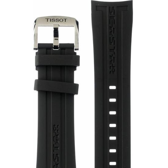 TISSOT Seastar 1000 黒 ラバーベルト　新春キャンペーン TISSOT（ティソ） 純正ベルト ラバーベルト ストラップ T603031453