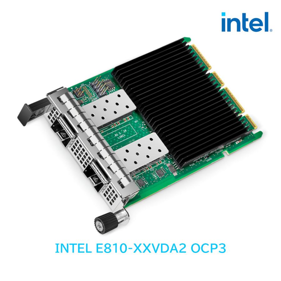 INTEL E810-XXVDA2 for OCP3.0 純正品 SFP28 25GbE PCIe 4.0x16 INTEL E810-XXVDA2 for OCP3.0 純正品 SFP28 25GbE PCIe 4.0x16