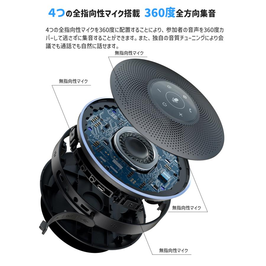 eMeet 【10%OFF+ポイント高還元】 EMEET ワイヤレス スピーカー eMeet 【10%OFF+ポイント高還元】 EMEET ワイヤレス スピーカー