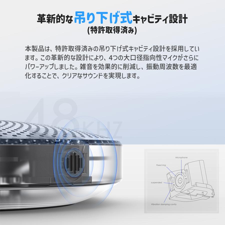 【ほぼ未使用】EMEET M2 Max スピーカーフォン フルセット eMeet 【37%値下げ+ポイント高還元|特典3点付】 EMEET M2 MAX