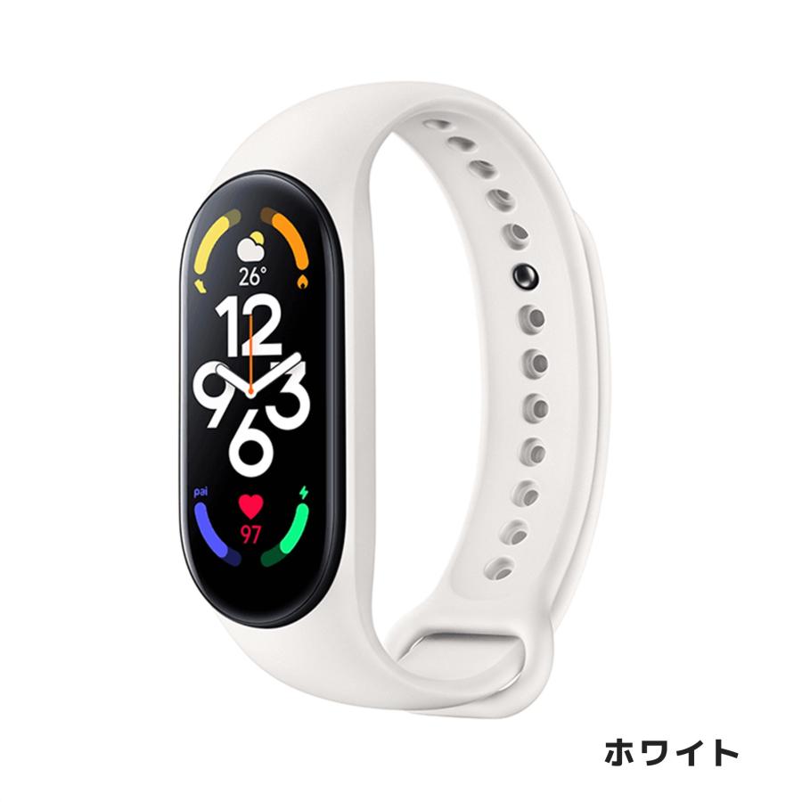 【初夏クーポン10%OFF| 純正品】 Xiaomi Mi Smart Band 7 (5/6兼用可能) カラー 替えバンド  ベルト 交換バンド スマートバンド スマートウォッチ シャオミ｜starq-online｜13