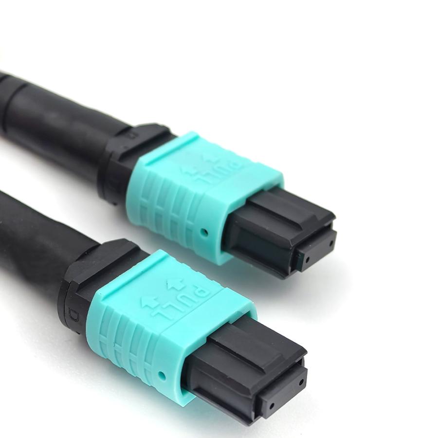Fibermall 光ファイバー パッチコード OM3 マルチモード 両端MPO