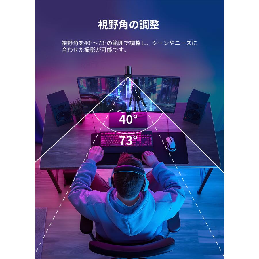 【新生活応援セール！10%OFF+ポイント爆増 特典3点付】 EMEET 4K HDR対応 800万画素 WEBカメラ S800 マイク内蔵 オートフォーカス 顔検出AF 自動光補正 広角 | eMeet | 12