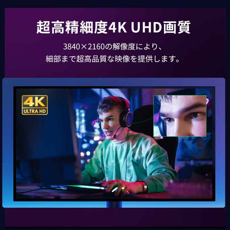 【新生活応援セール！10%OFF+ポイント爆増 特典3点付】 EMEET 4K HDR対応 800万画素 WEBカメラ S800 マイク内蔵 オートフォーカス 顔検出AF 自動光補正 広角 | eMeet | 01