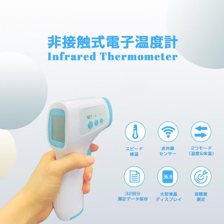 【値下げ】モニター体温計 在庫一掃半額セール| 特典付】 体温計 非接触 温度計 赤外線 簡単