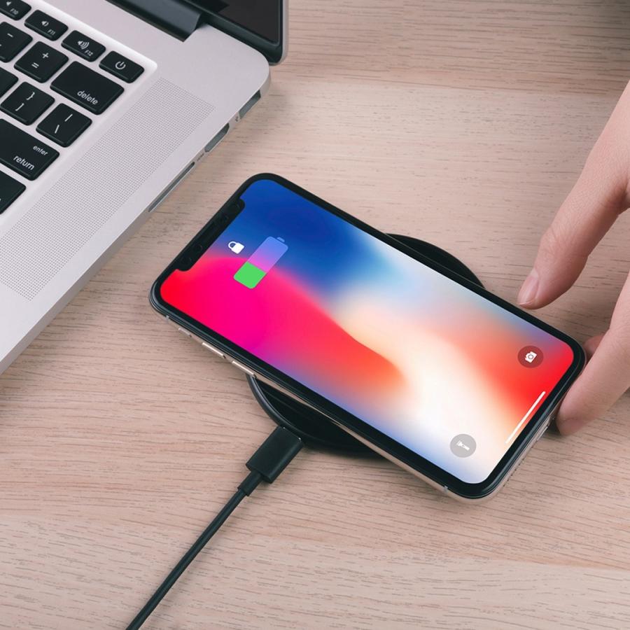【新生活応援SALE 60%OFF】 ZMI ワイヤレス 充電器 WTX10 iPhone/Android 急速 Qi 充電器 ワイヤレス  置くだけ充電 Xiaomi エコシステム |  | 04