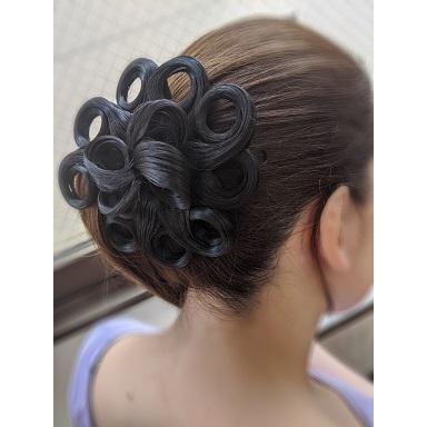 社交ダンス ダンス用ヘアアクセサリー ヘアピース つけ髪 髪飾り デモ パーティー 和装 洋装 Ham スターリード 通販 Yahoo ショッピング