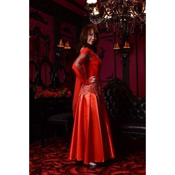 スカーレットレッド 赤 ドレス Mwj スターリード 通販 Yahoo ショッピング