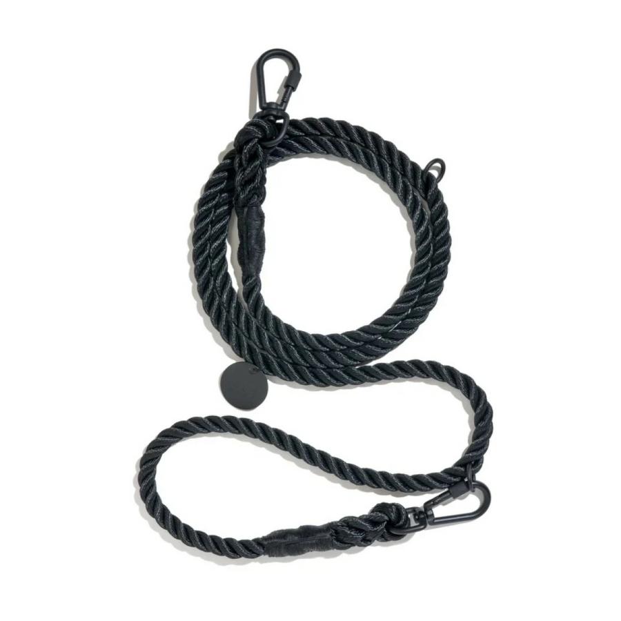 FOUND MY ANIMAL ファウンドマイアニマル アジャスタブル・リーシュ FOUND MY ANIMAL MATTE BLACK／マットブラック リード 犬の画像