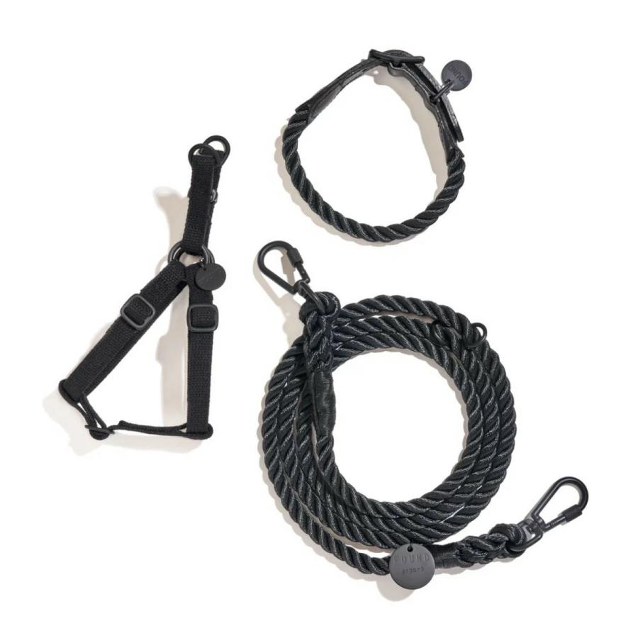 FOUND MY ANIMAL ファウンドマイアニマル アジャスタブル・リーシュ FOUND MY ANIMAL MATTE BLACK／マットブラック リード 犬の画像
