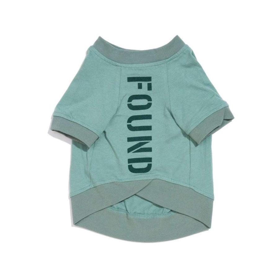 FOUND MY ANIMAL ファウンドマイアニマル ビックフルハートTシャツSAGE + EVERGREEN セージ＋エバーグリーン XS S M L XL XXL 犬 服 ウェア |  | 02