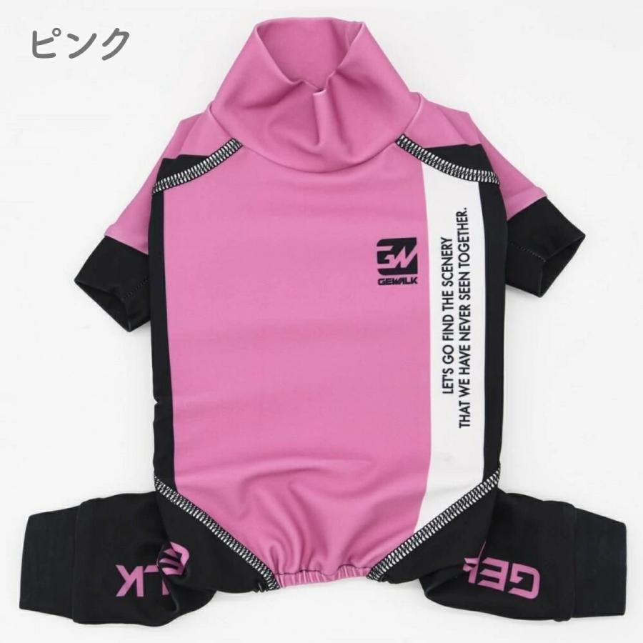 GEWALK ジウォーク 2025年モデル カラー プリント プロテクト ストレッチ ロンパース 3XLサイズ 大型犬 ラッシュガード ドッグウェア |  | 01