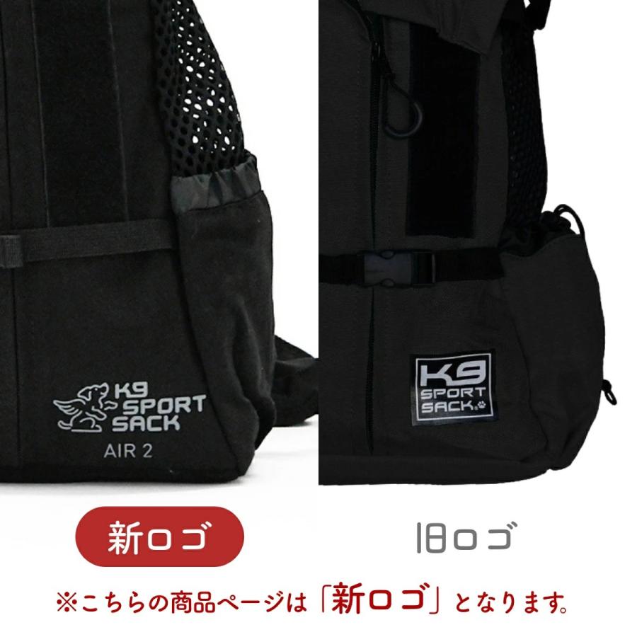 K9 スポーツサック Air2 Sport Sack 新ロゴタイプ S-L ブラック グレー