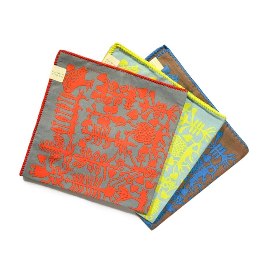 ヒビノコヅエ KODUE HIBINO ひびのこづえ ハンカチ ROOT 大判ハンカチ