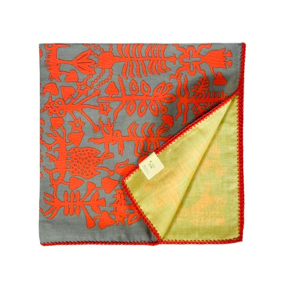 ヒビノコヅエ KODUE HIBINO ひびのこづえ ハンカチ ROOT 大判ハンカチ