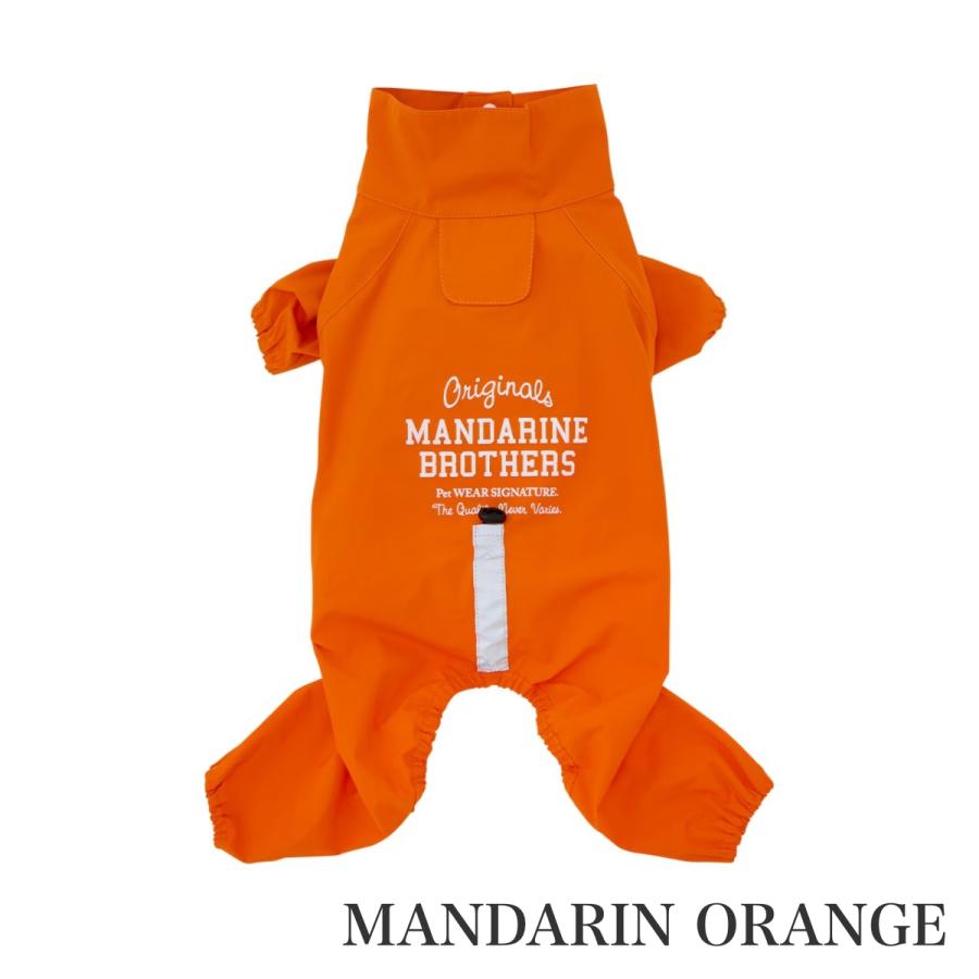 マンダリンブラザーズ レインスーツ RAIN SUIT ドッグウェア 犬 レインコート カッパ 防水 撥水 透湿 小型犬 中型犬 大型犬 S〜5L MANDARINE BROTHERS | MANDARINE BROTHERS | 02