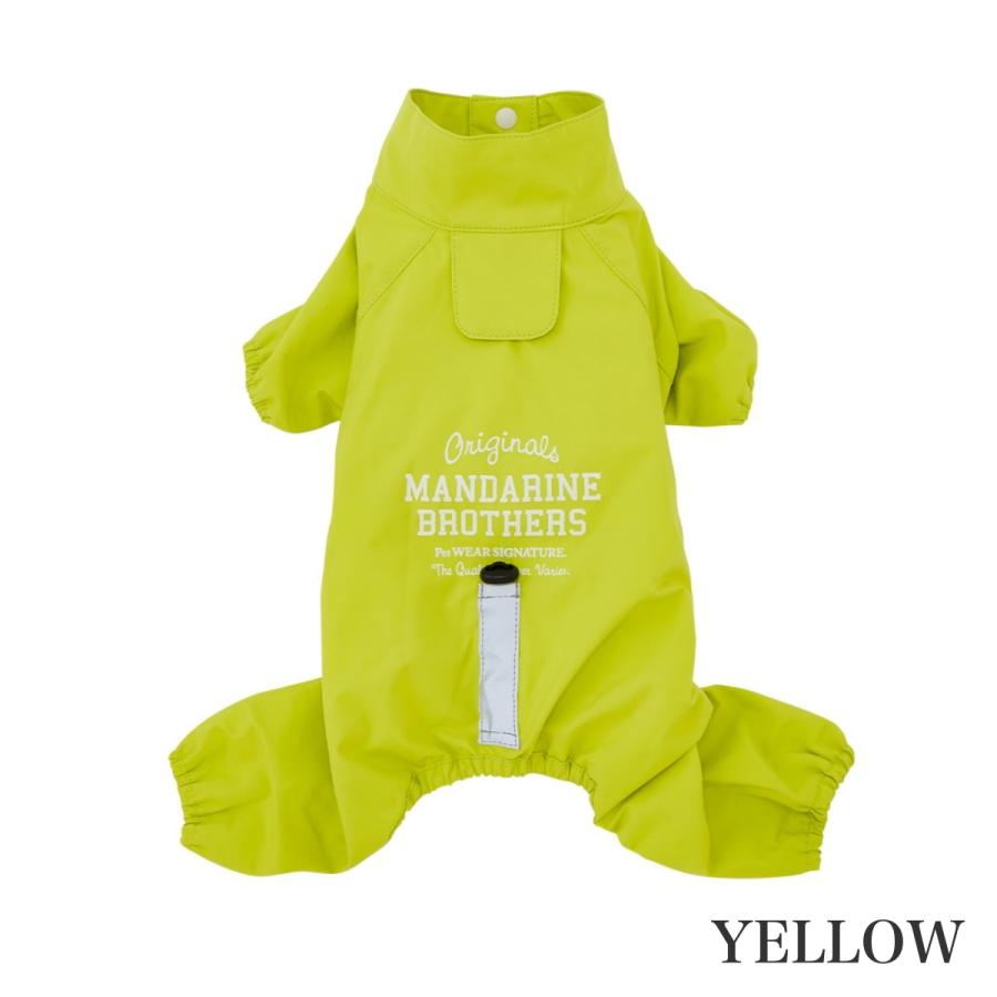 マンダリンブラザーズ レインスーツ RAIN SUIT ドッグウェア 犬 レインコート カッパ 防水 撥水 透湿 小型犬 中型犬 大型犬 S〜5L MANDARINE BROTHERS | MANDARINE BROTHERS | 03
