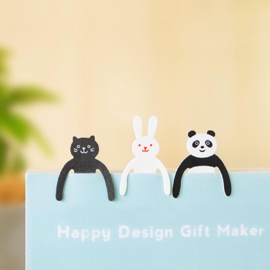 SUGAI WORLD スガイワールド クリップファミリー クリップ しおり 栞 ブックマーク 紙 ナマケモノ パンダ ペンギン 文房具 |  | 05
