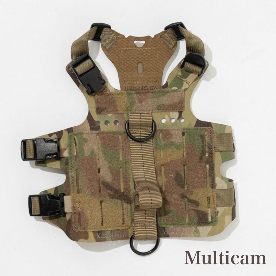 首輪・ハーネス・リード KILONINER M5 Light Vest/ Multicam/ XXSL KILONAINER キロナイナー M5 ハーネス Light Vest XXXSL〜 XXSLサイズ