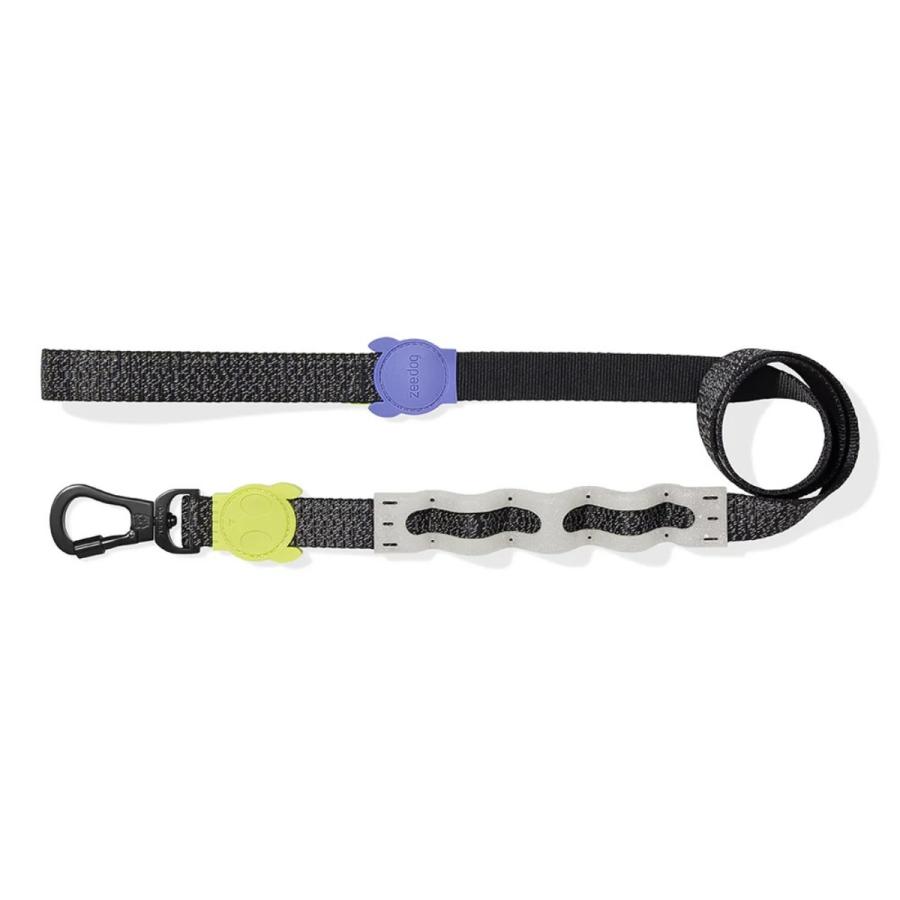 zee.dog ジードッグ RUFF LEASH NOX ノックス ラフリード Sサイズ Lサイズ ドッグリーシュ ショック吸収 衝撃吸収 リードの画像