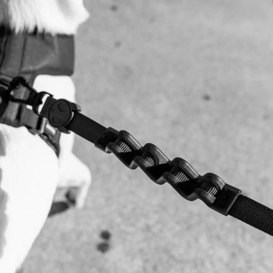 zee.dog ジードッグ RUFF LEASH ゴッサム ラフリード Sサイズ Lサイズ ドッグリーシュ ショック吸収 衝撃吸収 リードの画像