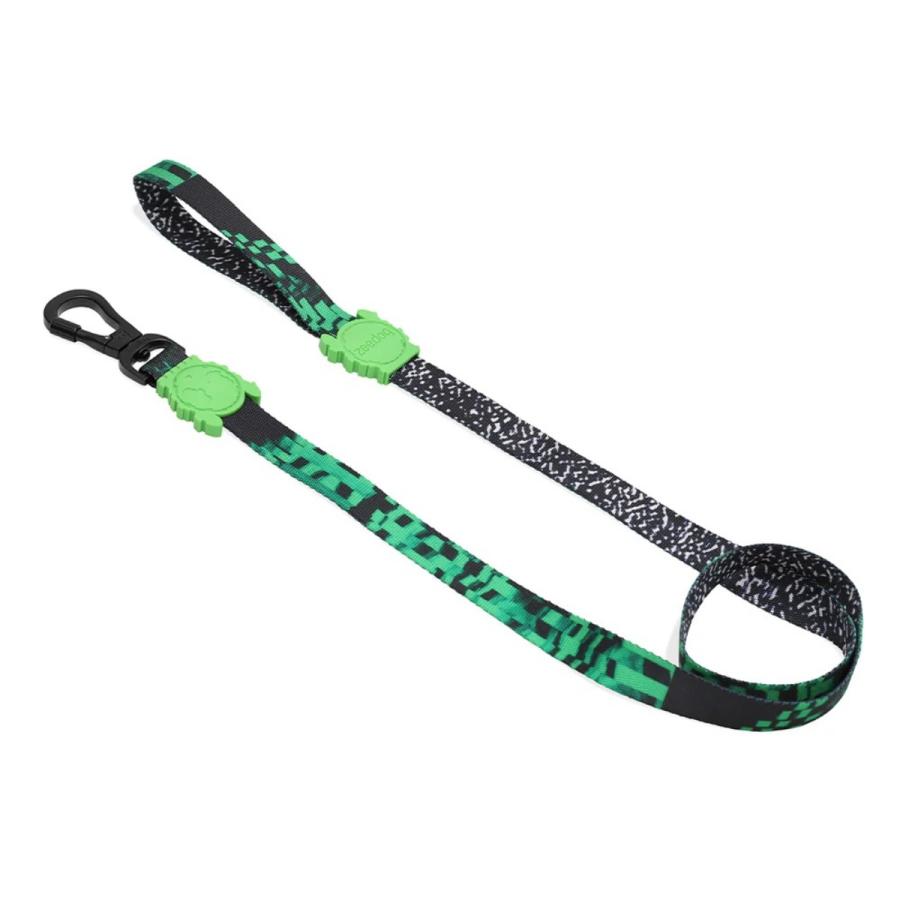 zee.dog ジードッグ LEASH グリッチ エラー#410 リード XS S Lサイズ ドッグリーシュ 散歩 |  | 05