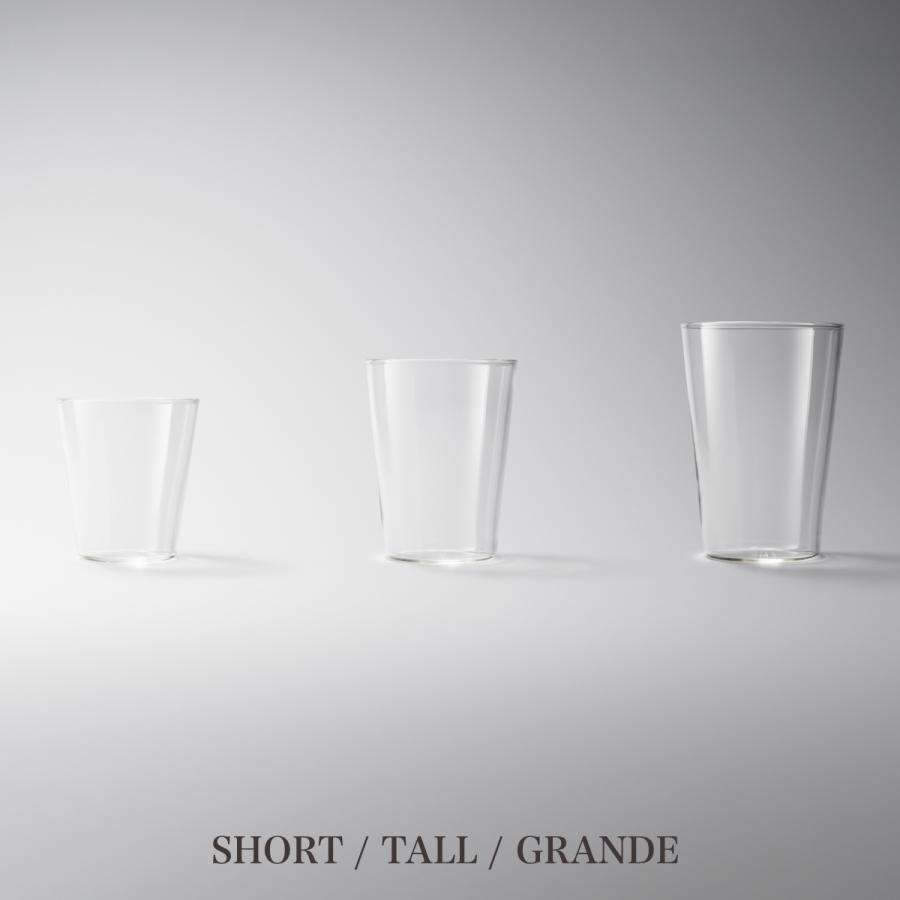 THE GLASS グラス ショート 240ml / トール 350ml / グランデ 470ml 耐熱ガラス 電子レンジ可 食洗機可 HARIO ハリオ 日本製 中川政七商店 | THE | 01