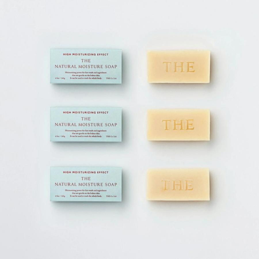 THE NATURAL MOISTURE SOAP ナチュラルモイスチャーソープ 洗顔石けん ボディソープ  石鹸 石けん 洗顔ソープ マタニティ 赤ちゃん 敏感肌 乾燥肌 中川政七商店 | THE | 05