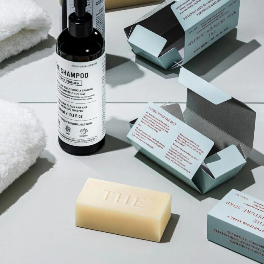THE NATURAL MOISTURE SOAP ナチュラルモイスチャーソープ 洗顔石けん ボディソープ  石鹸 石けん 洗顔ソープ マタニティ 赤ちゃん 敏感肌 乾燥肌 中川政七商店 | THE | 06