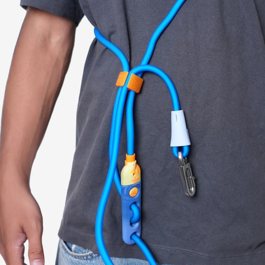 zee.dog ジードッグ HANDS-FREE LEASH サファイア NEOPRO ハンズフリーリーシュ 肩掛けリード ショルダーリード 手ぶらの画像