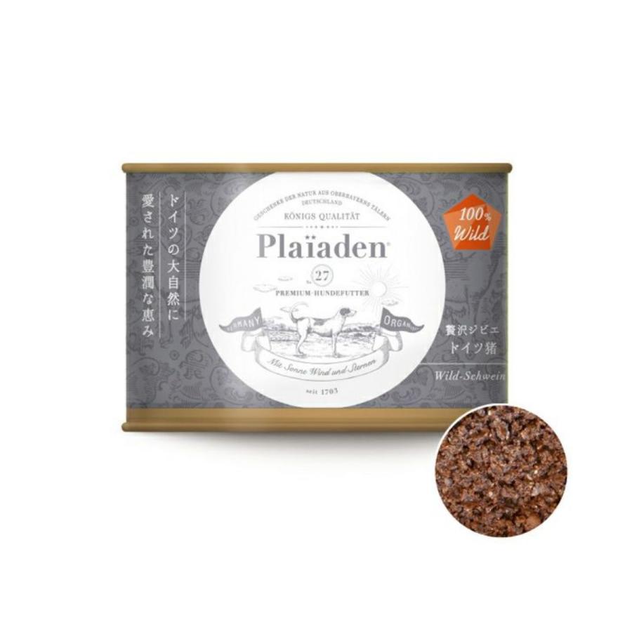 プレイアーデンplaiaden100%Wild贅沢ジビエ ドイツ猪200g×12 Plaiaden プレイアーデン 100％Wild 贅沢ジビエ ドイツ猪 200g for Dog