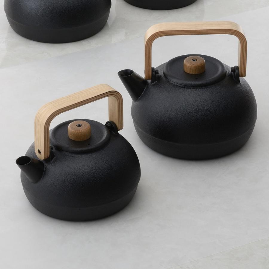 鉄瓶（鉄鋳物） 増田尚紀デザイン 鋳心ノ工房製 茶こし・ウォーマー