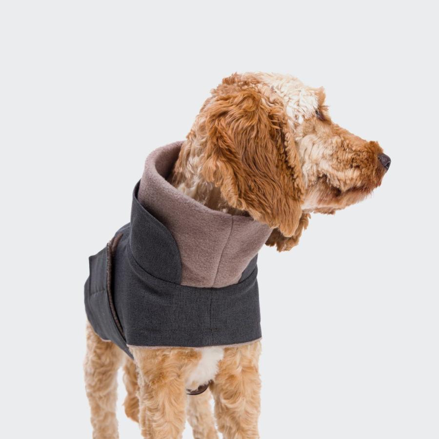 犬用コート Cloud7 クラウド7 Brooklyn Graphite ブルックリン防水