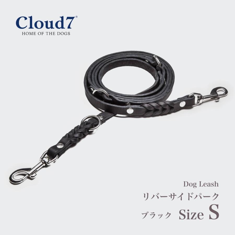 リード Cloud7 クラウド7 ドッグリーシュ リバーサイドパーク ブラック Sサイズ