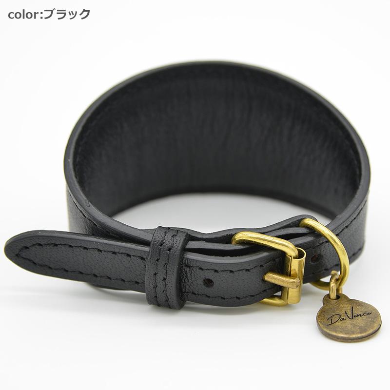 Da Vinci ダヴィンチ アンナ レザー グレーハウンド カラー サイズ3