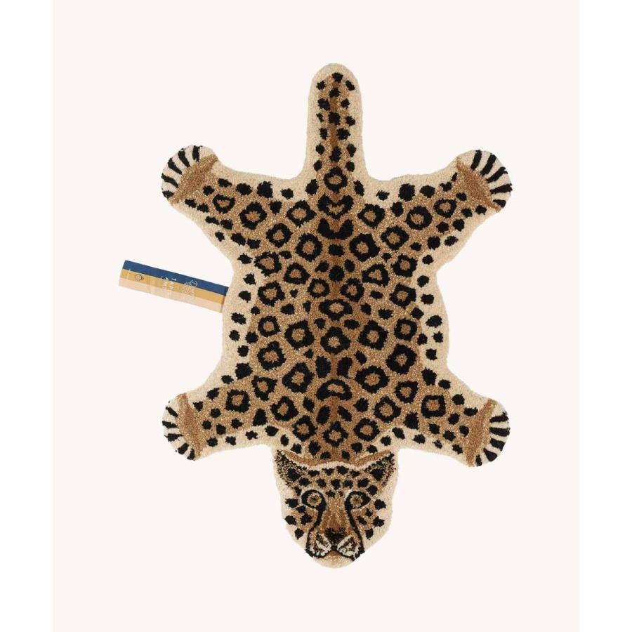 DOING GOODS アニマルラグ（Sサイズ）Loony Leopard ルーニー レオパード ヒョウ ラグ Animal Rug インテリアラグ_3
