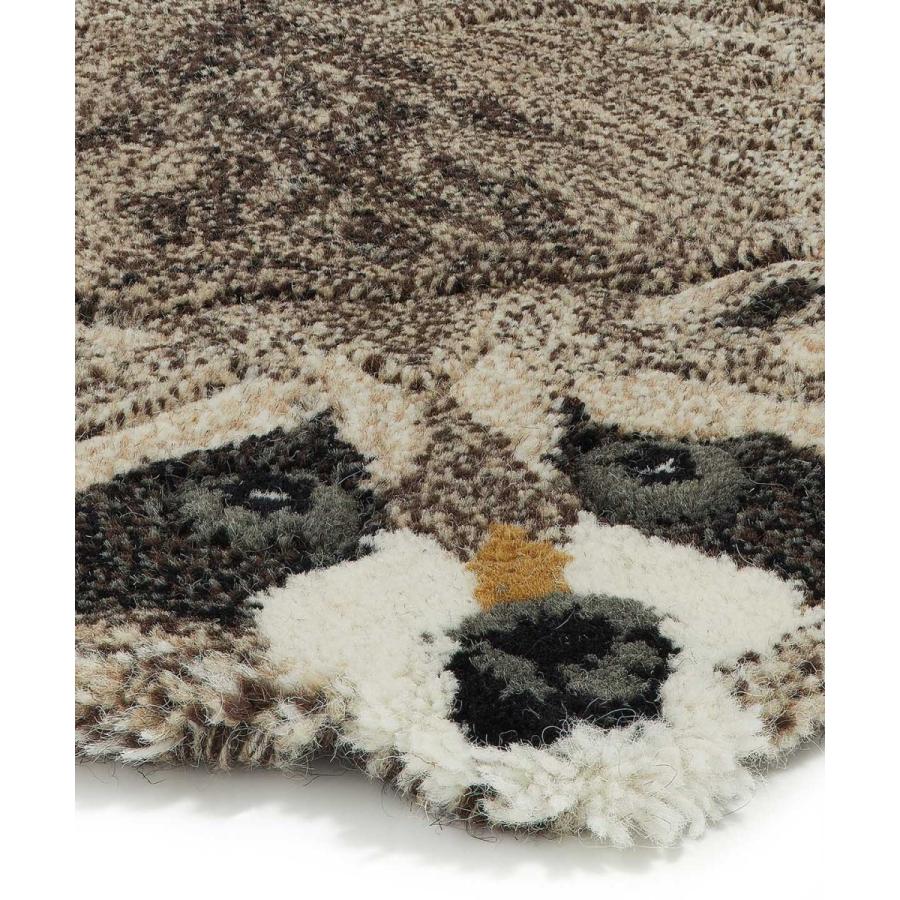 DOING GOODS アニマルラグ（Sサイズ）Rocky Racoon ロッキー ラクーン アライグマ ラグ Animal Rug