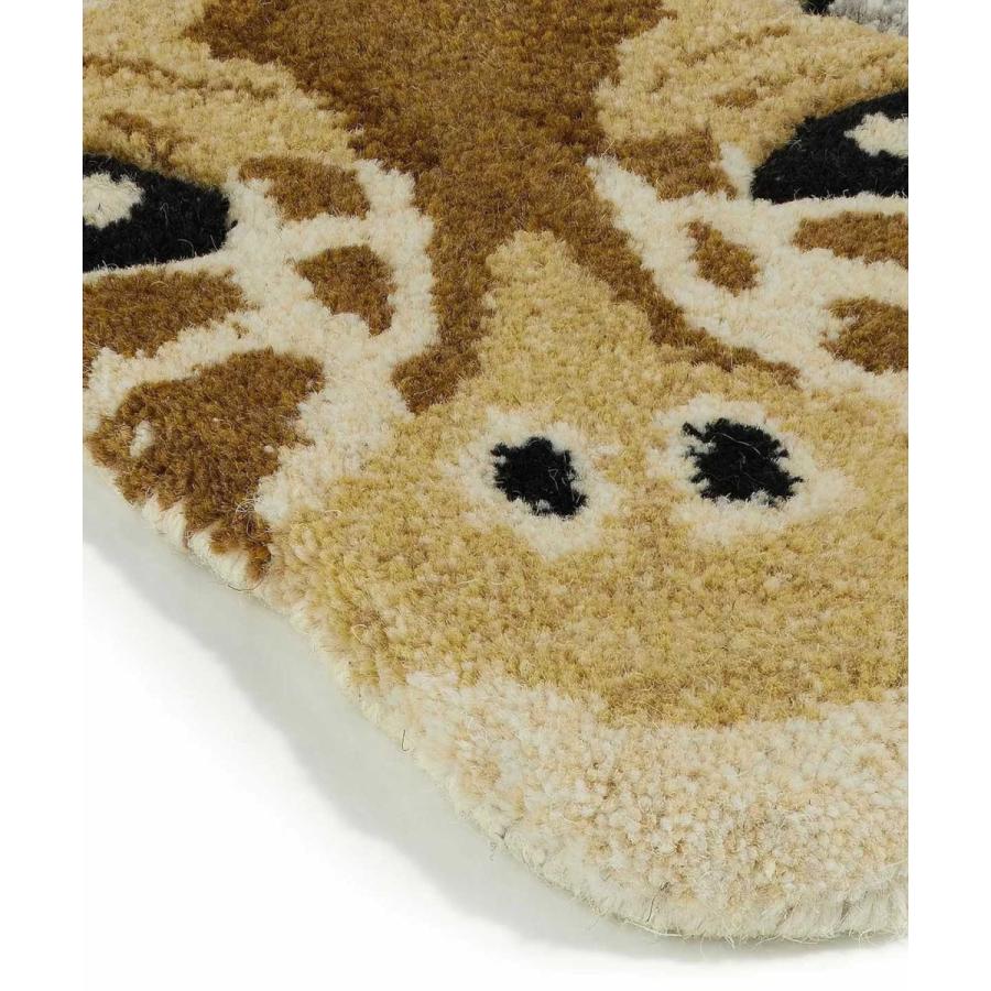 DOING GOODS アニマル ヘッドラグ Gimpy Giraffe ギムピー ジラフ キリン ラグ Animal Rug インテリアラグ