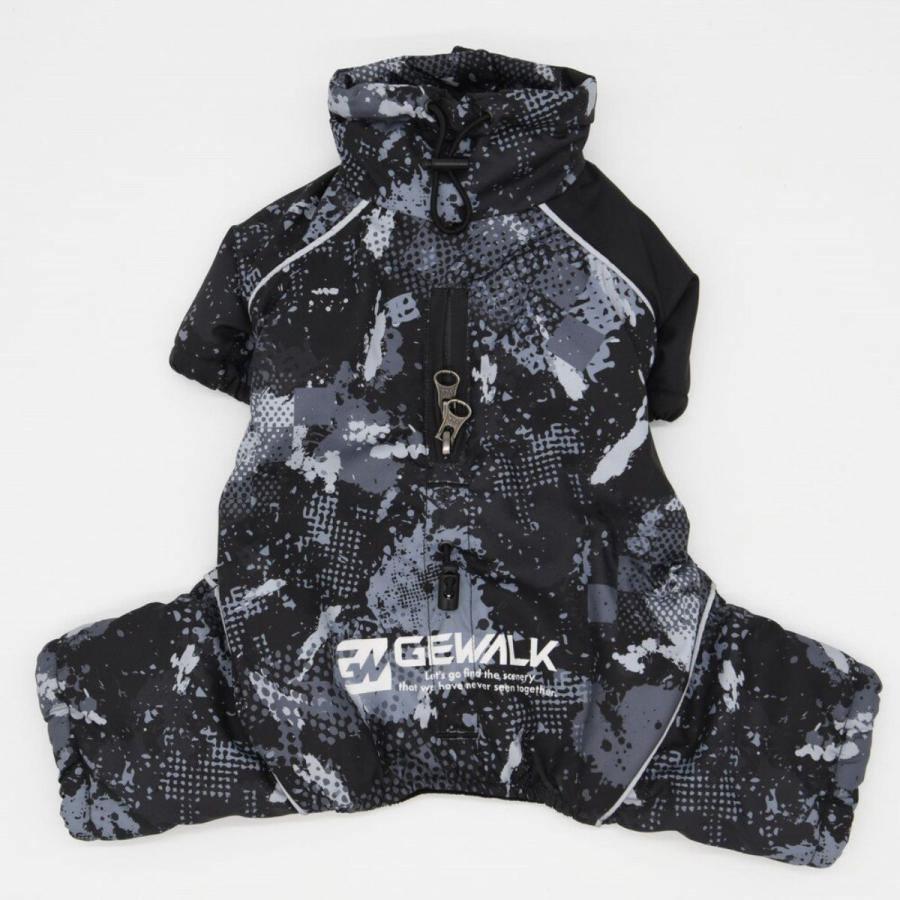 GEWALK ドリズル サーマル オーバーオール 3XL サイズ ドッグウェア GEWALK ジウォーク ドリズル サーマル オーバーオール XL 撥水加工