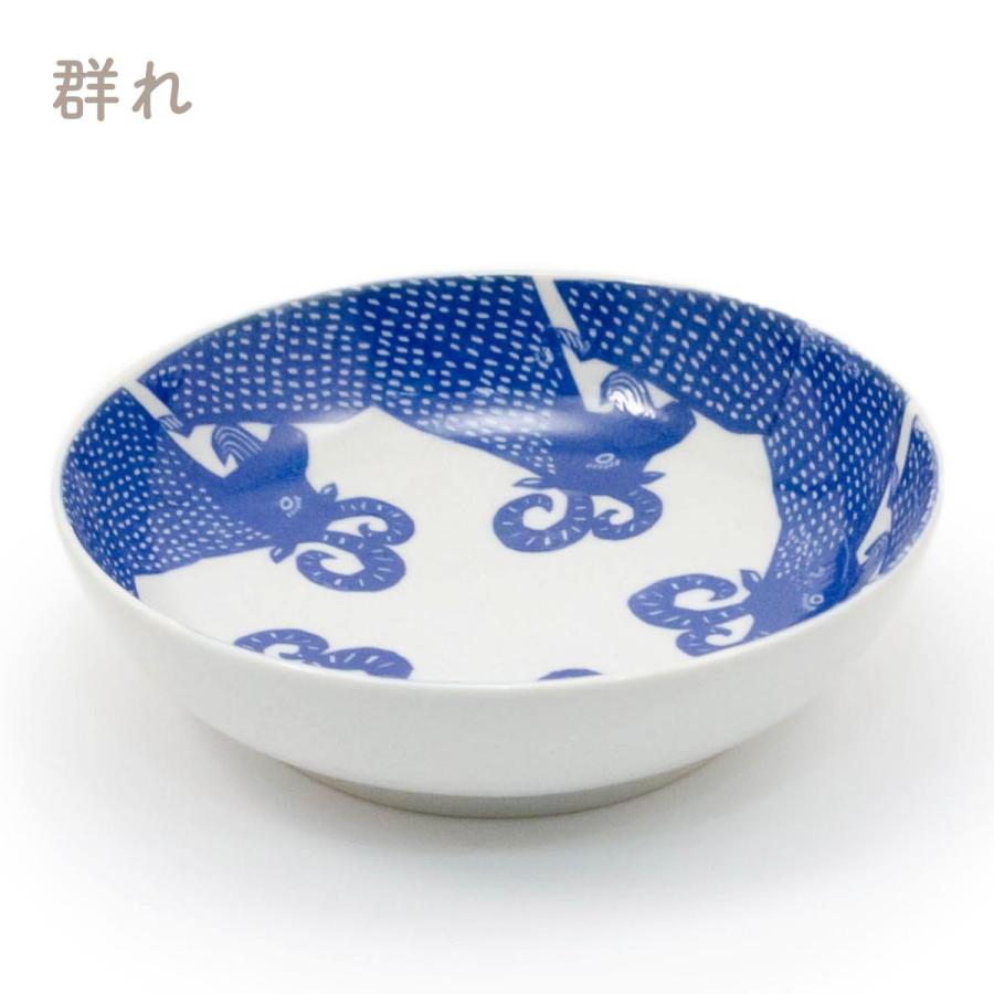 なます皿 たんぽぽ ふくろう ぶらさがり 群れ katakata 直径15cm×高さ