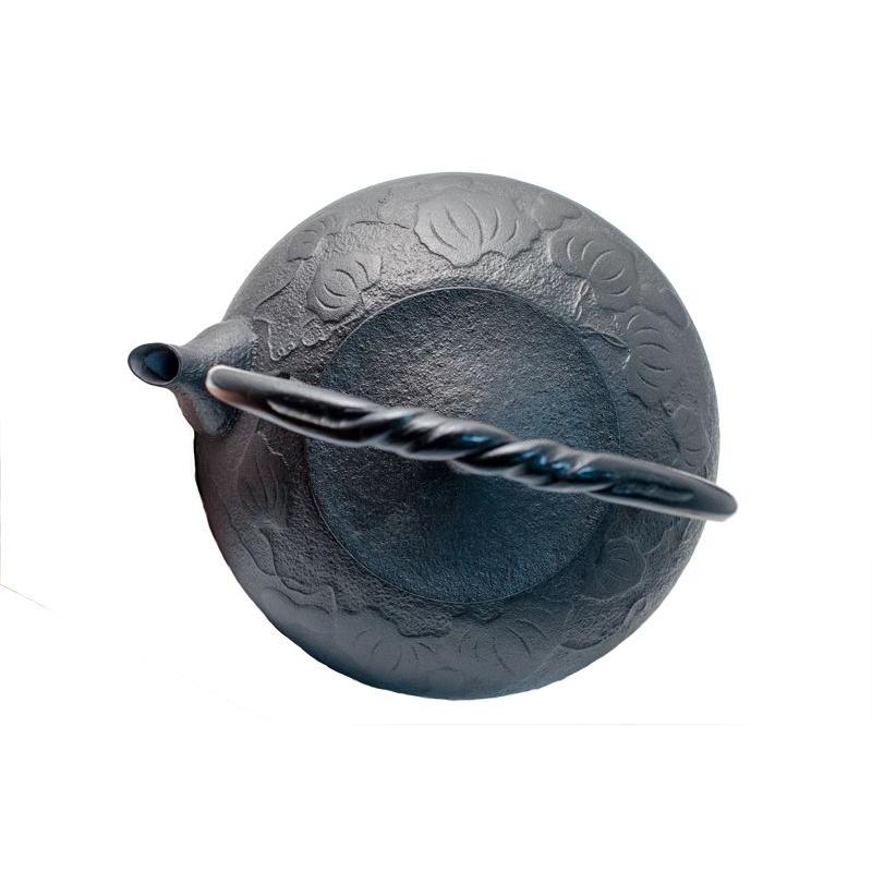 南部鉄器 国産 ひさご(瓢) 平丸型鉄瓶 IH対応 南部宝生堂 及富