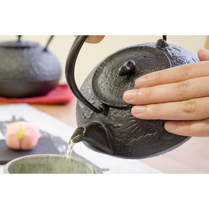 受注生産品)南部鉄器 鉄瓶 平丸糸目 ひさご色 1.2L | Pay ID 及