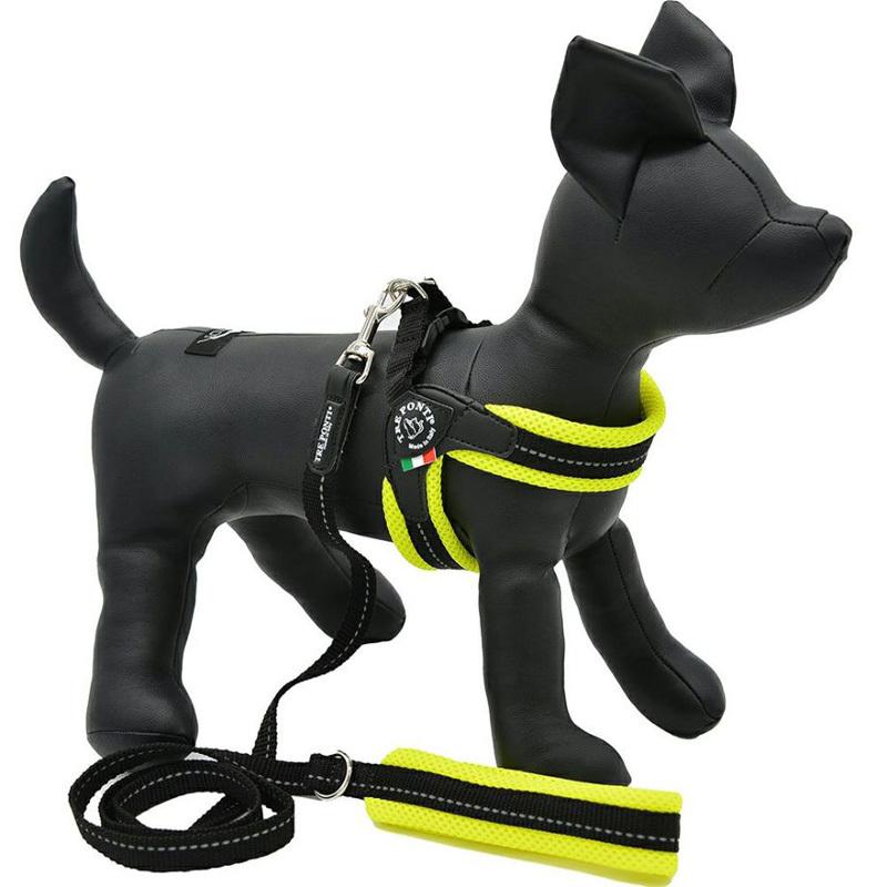 トレポンティ 犬用ハーネス レッドとブラック トレポンティ 犬用