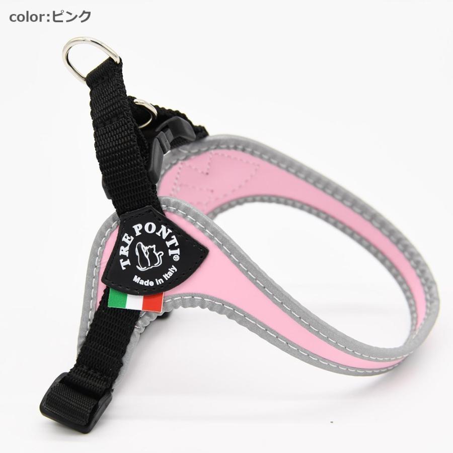 トレポンティ Tre Ponti フィッビア アジャスタブルタイプ リフレクティブ Size3.5 カラー4色 ハーネス トレ ポンティ|starry|03