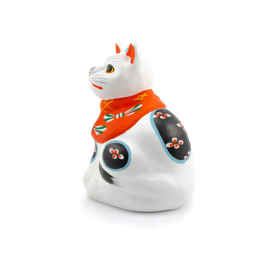 堤人形 つつみのおひなっこや 猫（大） 和のインテリア 土人形 伝統的