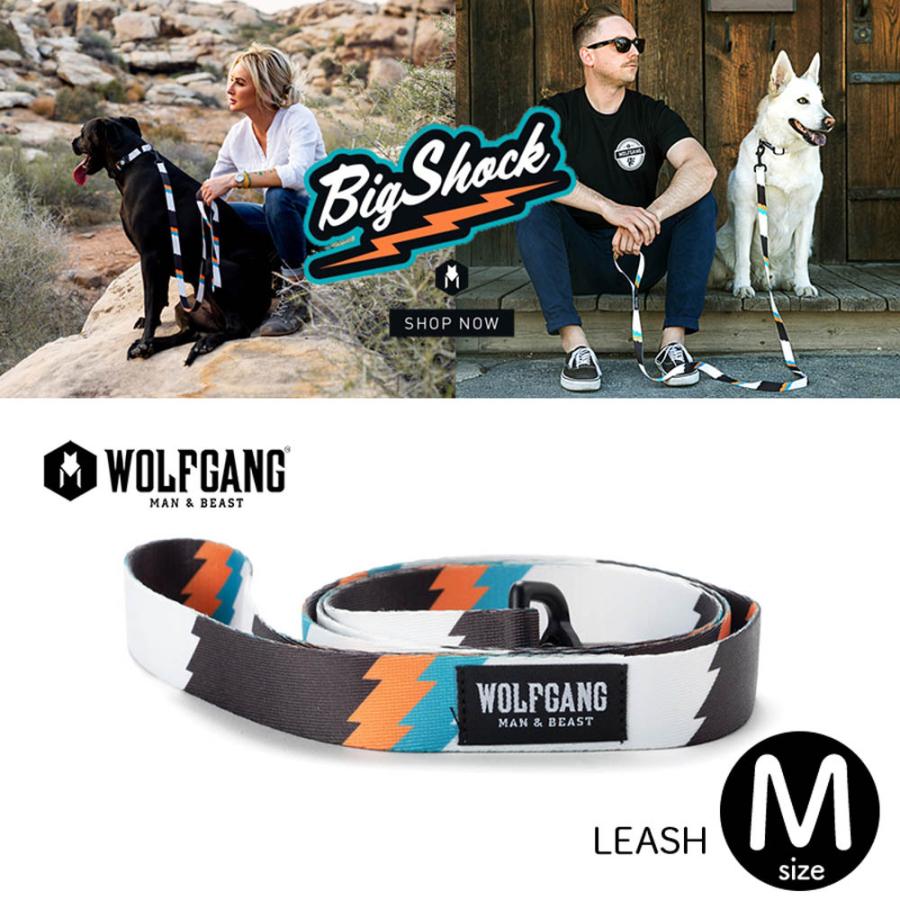 犬 リード ウルフギャング WOLFGANG BigShock Leash（M size 全長：122cm）アメリカンメイド クロネコゆうパケット対応｜starry