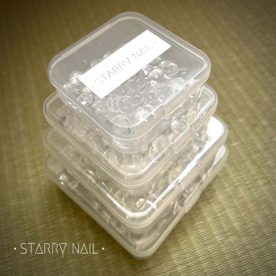 ジェルネイル ガラスカラー チャート 色見本 80粒/100粒 : starry shop